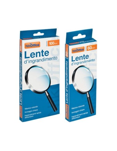 Lente di ingrandimento Nikoffice Ø 75 mm - 44NIK003