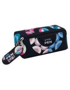 Pochette Tratto Pen Pop in conf. da 12 penne a punta sintetica - rosa/azzurro - F813900