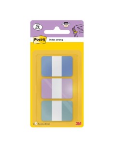 Segnapagina Post-it® Index Pastel Tabs 24x38 mm - blu