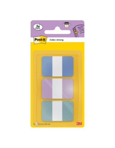 Segnapagina Post-it® Index Pastel Tabs 24x38 mm - blu