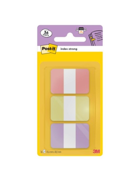 Segnapagina Post-it® Index Pastel Tabs 24x38 mm - rosa