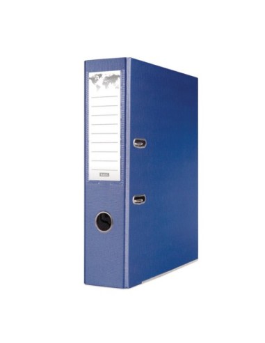 Registratore a leva senza custodia Binder BASIC-S in PP A4 - dorso 8 cm - blu navy - 21024221-03