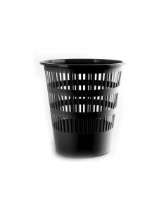 Cestino gettacarte Donau 12 L nero  D307-01