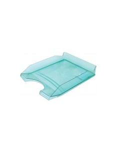 Vaschetta portacorrispondenza da scrivania Office Products in PP A4 - trasparente verde - 18016011-02