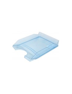 Vaschetta portacorrispondenza da scrivania Office Products in PP A4 - trasparente blu - 18016011-01