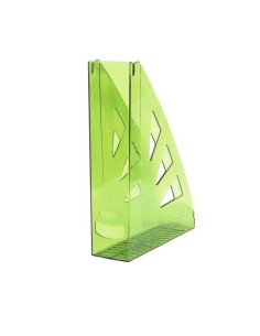 Portariviste in plastica rigida Office Products A4 - trasparente verde 21215511-02