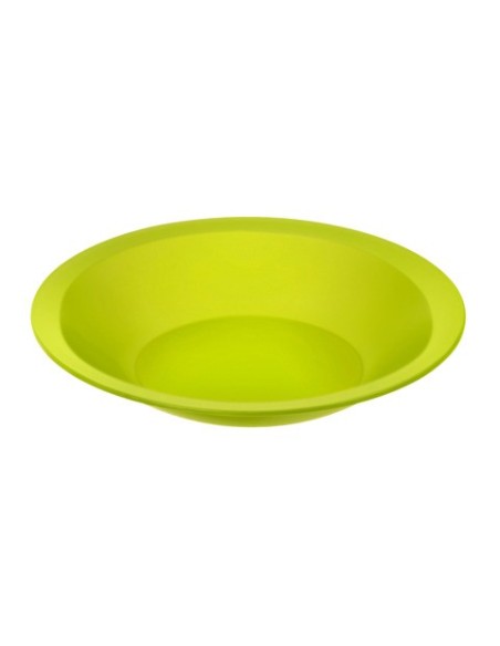 Piatti fondi Rotho Caruba lime in PP Ø 21 cm - conf. 10 pz - F717056