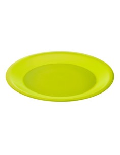 Piatti piani Rotho Caruba lime in PP Ø 26 cm - conf. 10 pz - F717057