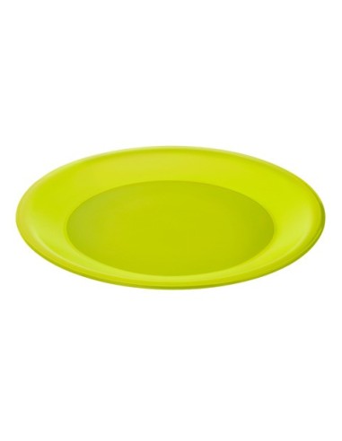 Piatti piani Rotho Caruba lime in PP Ø 26 cm - conf. 10 pz - F717057