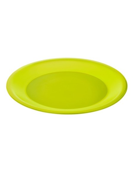 Piatti piani Rotho Caruba lime in PP Ø 26 cm - conf. 10 pz - F717057