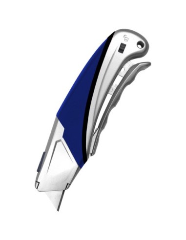Cutter di sicurezza Westcott con maniglia per l'uscita della lama a scatto - larghezza 18 mm - E-84042 00