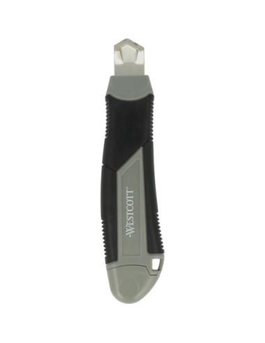 Cutter Westcott Professional larghezza lama 18 mm + 2 lame di ricambio (1+2) grigio - E-184005 00