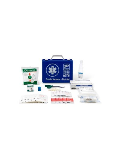 Valigetta PVS Medic 1 All. 2 HACCP blu 250x190xH.90 mm CPS168