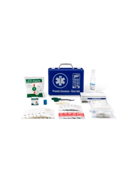 Valigetta PVS Medic 1 All. 2 HACCP blu 250x190xH.90 mm CPS168
