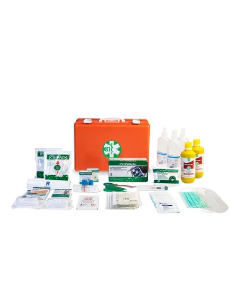 Valigetta PVS Medic 2 ALL. 1 contenuto base oltre 3 lavoratori - 395x135xH.270 mm - CPS517