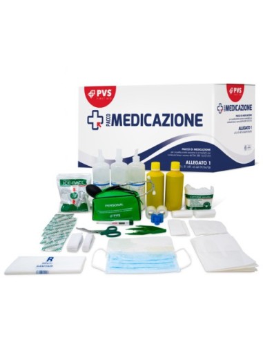 Pacco di reintegro PVS contenuto ALL. 1 base da 3 lavoratori PDM089