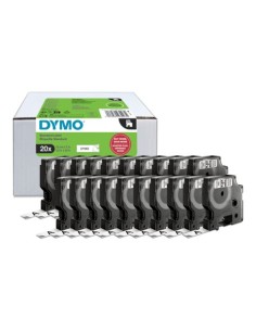 Nastro per etichettatrici DYMO® D1 12 mm x 7 m nero/bianco - VALUE PACK 20 rotoli 2231632