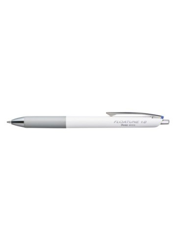 Penna roller a scatto Pentel Floatune punta media 1 mm blu - BY210-CX