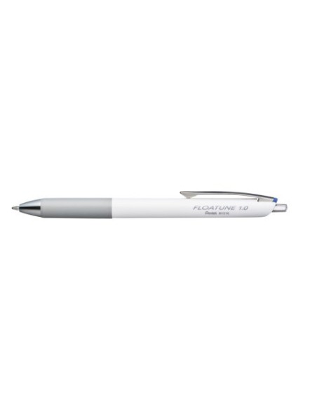 Penna roller a scatto Pentel Floatune punta media 1 mm blu - BY210-CX