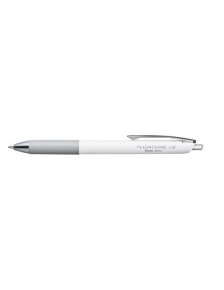 Penna roller a scatto Pentel Floatune punta media 1 mm nero - BY210-AX