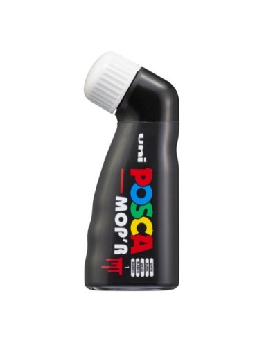 Marcatore a tempera Uni Posca Mop'r punta 3-19 mm bianco M PCM22 BI
