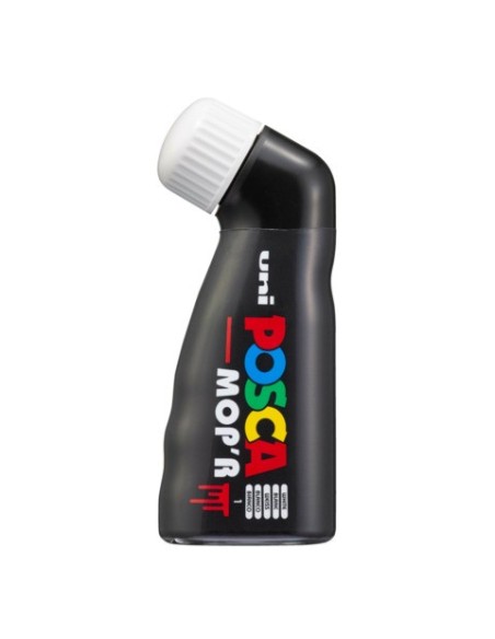 Marcatore a tempera Uni Posca Mop'r punta 3-19 mm bianco M PCM22 BI