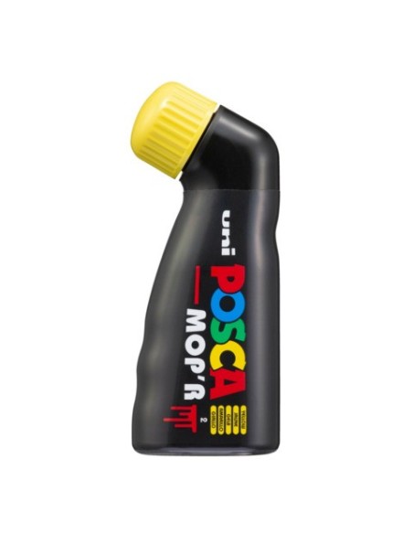 Marcatore a tempera Uni Posca Mop'r punta 3-19 mm giallo M PCM22 G
