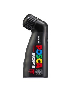 Marcatore a tempera Uni Posca Mop'r punta 3-19 mm nero M PCM22 N