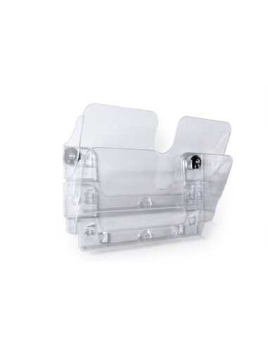 Espositore da parete Durable FLEXIPLUS 2 A4 orizzontale magnetico trasparente - 1709022400