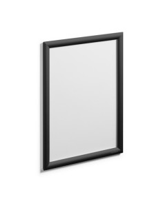 Cornice a scatto in alluminio A3 nero Durable 4797-01