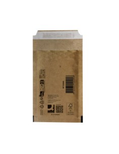 Buste imbottite per spedizioni Q-Connect avana 1/A - conf. 10 pz - 100x165 mm KF10420