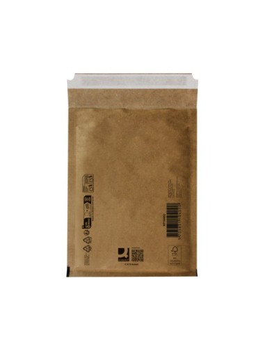 Buste imbottite per spedizioni Q-Connect avana 3/C - conf. 10 pz - 150x215 mm KF10422