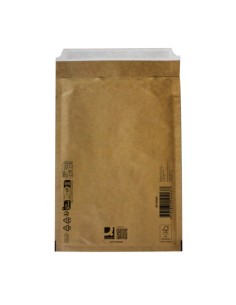 Buste imbottite per spedizioni Q-Connect avana 4/D - conf. 10 pz - 180x265 mm KF10423