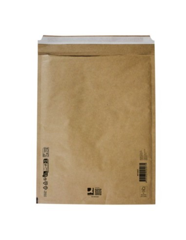 Buste imbottite per spedizioni Q-Connect avana 8/H - conf. 10 pz - 270x360 mm KF10427