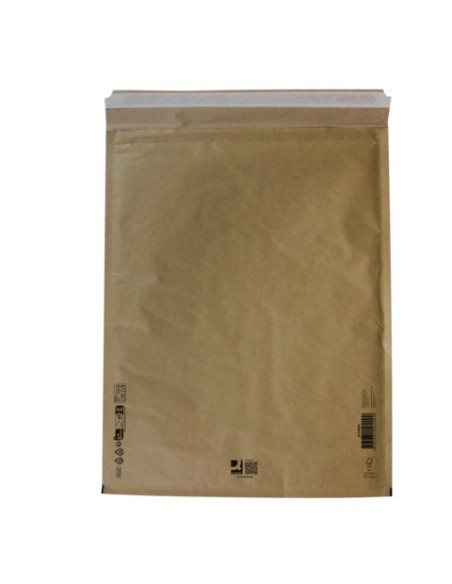 Buste imbottite per spedizioni Q-Connect avana 10/K - conf. 10 pz - 350x470 mm KF10429