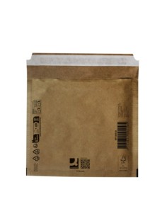 Buste imbottite per spedizioni Q-Connect avana CD - conf. 10 pz - 180x165 mm KF10430