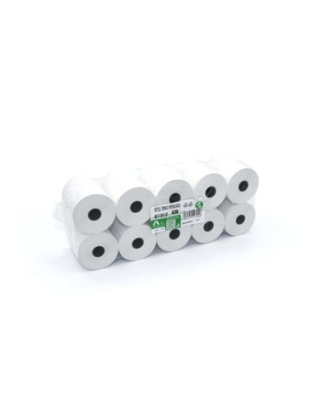 Rotoli termici per bilancia Rotolificio Pugliese BPA FREE 60 mm x 30 m f. 12 - 55 g/m² - conf. 10 pz - 6030B