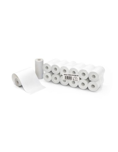 Rotoli termici per mini POS Rotolificio Pugliese BPA FREE 57 mm x 7 m senza anima - 48 g/m² - conf. 12 pz