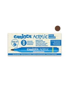 Marcatore acrilico Carioca punta Maxi marrone 45296/06