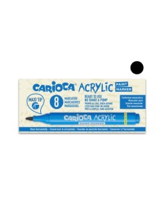 Marcatore acrilico Carioca punta Maxi nero 45296/01