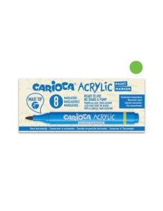 Marcatore acrilico Carioca punta Maxi verde 45296/07
