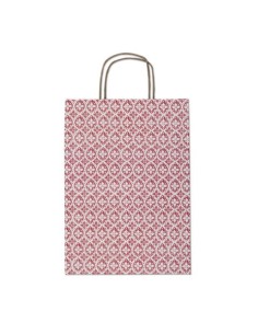 Borsa shopper Rex-Sadoch Allegra in carta erba formato 26x12x36 cm - conf. 25 pz - SDF26-317J