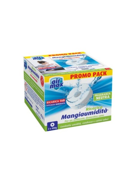 Ricarica Tab Air Max conf. 2 x 450 g neutra D0090