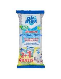 Ricarica mangiaumidità Air Max conf. 2+1 gratis 1350 g neutra D0739