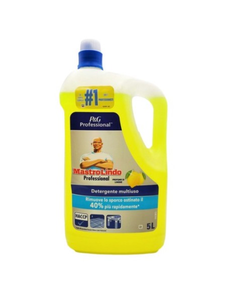 Detergente multiuso Mastro Lindo Professional 5 L Limone - PG0399