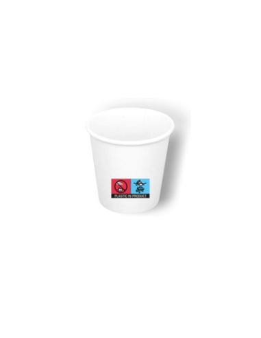 Bicchierino da caffè in cartoncino + PE Oasis Green conf. 50 pz 90 ml OAS-CUP90