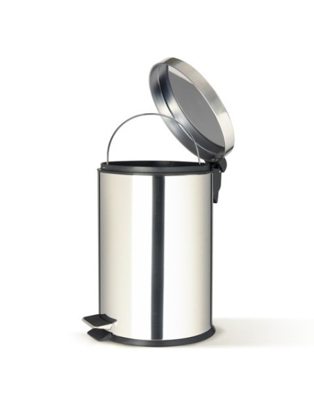 Bidone in acciaio inox con pedale Perfetto e vaschetta estraibile da 20 L ''Premium'' Ø 34x H.44