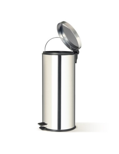 Bidone in acciaio inox con pedale Perfetto e vaschetta estraibile da 30 L ''Premium'' 32x29