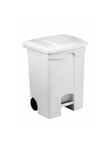 Contenitore mobile a pedale Medial Contitop 70L in PP bianco 115570