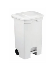 Contenitore mobile a pedale Medial Contitop 90L in PP bianco 115590